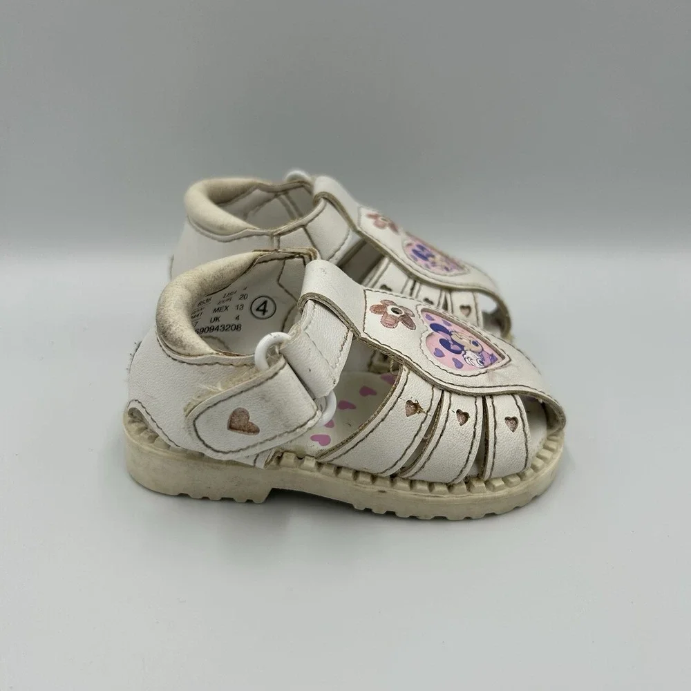 Vintage‎ Disney Minnie Mouse Sandals Size 4 Toddler Girl Rare
